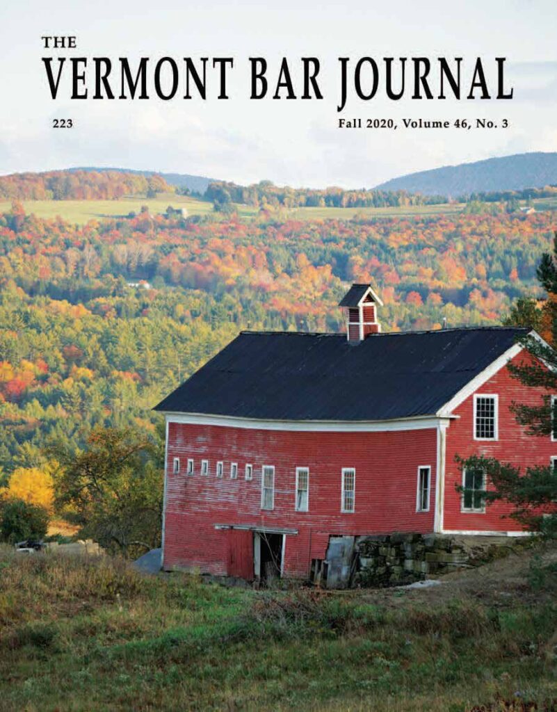 Advertise with Us Vermont Bar Association