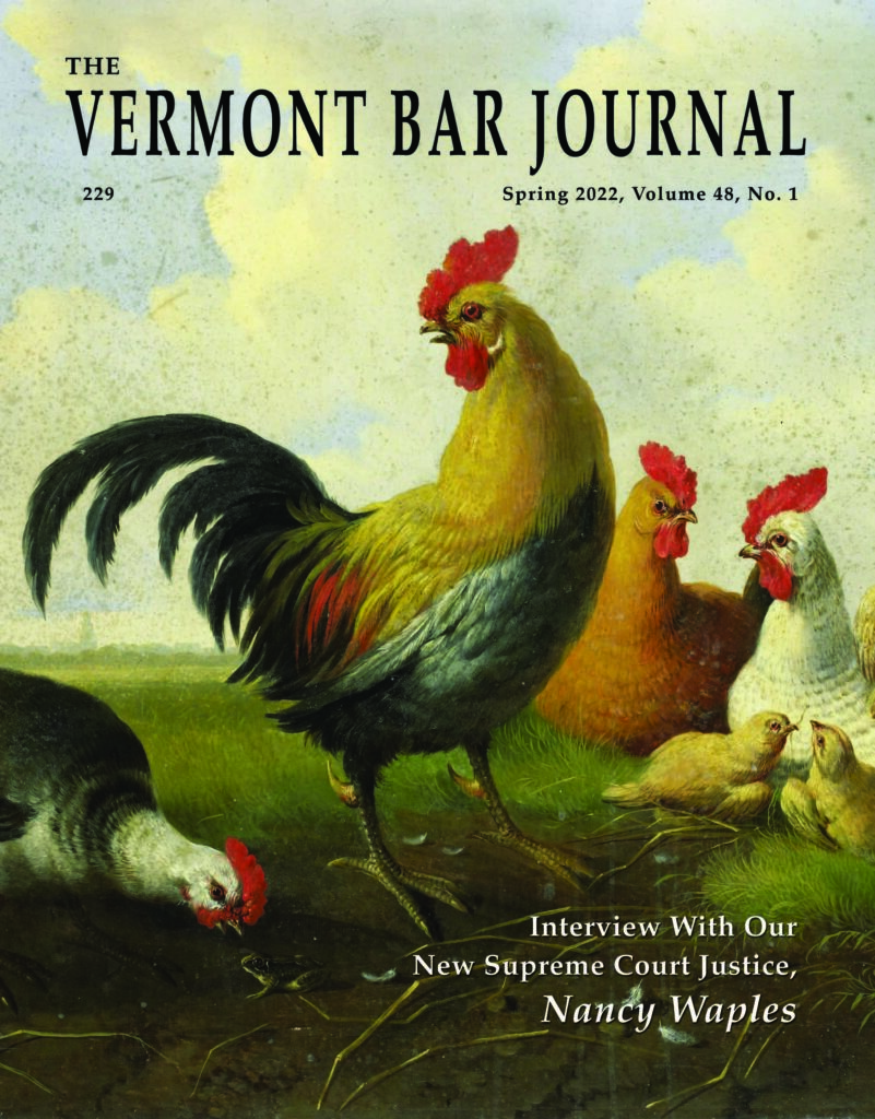 Vermont Bar Journal - Vermont Bar Association